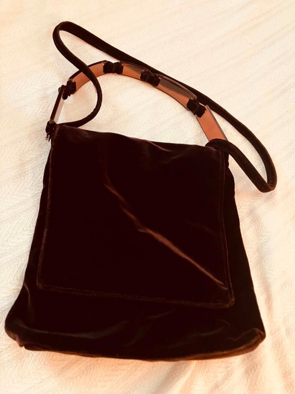 vintage CAPACCIOLI shoulder hobo bag
